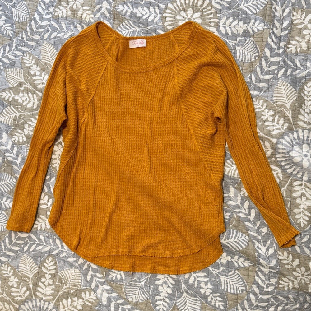 Pink Lily Amber Knit Top